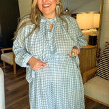 Sweet Breeze Gingham Blouse