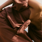 {Caroline Constas} Reyna Tie Front Column Dress