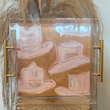 Howdy Cowboy Tray - Large