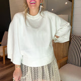 Your Favorite Little Sweater Top - Cream