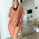 Floral Lace Lotus Tunic Dress
