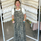 Spotted Stunner Leopard Jumpsuit Overalls