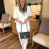 Members Only Lace Dress - White