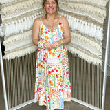 Picnic in Positano Maxi Dress