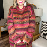 {Mumu} Crayon Tunic Sweater - Mood Ring Knit