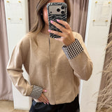 Club Gingham Cardigan