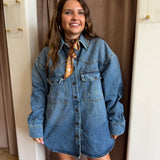 Chicago Oversized Denim Jacket