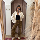 Tame Me Tiger Pants - Brown