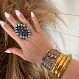 Set Of Opal Stack Bracelets (3)