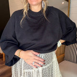 Your Favorite Little Sweater Top - Black