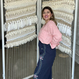 Strawberry Fields Gingham Top