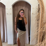 Shine Bright Sequin Midi Skirt