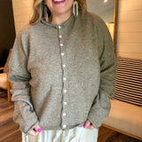 The Piper Cardigan - Mocha Brown