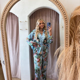 Overslept PJ Set - Wild Jungle Mirage