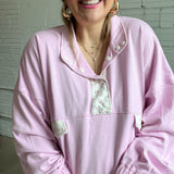 Dollhouse Days Floral Pullover - Pink