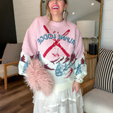 Alpine Lodge Sweater - Pink