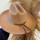 Santa Fe Turquoise Hat Band
