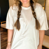 Daydreaming Boxy Tee - White