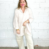 {Mumu} John's Buttons Down Shirt - Sand Gauze