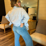 Lotta Ankle Denim Jeans - Glisten