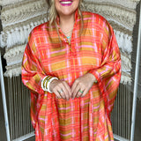 Lemon Drop Fringe Kaftan