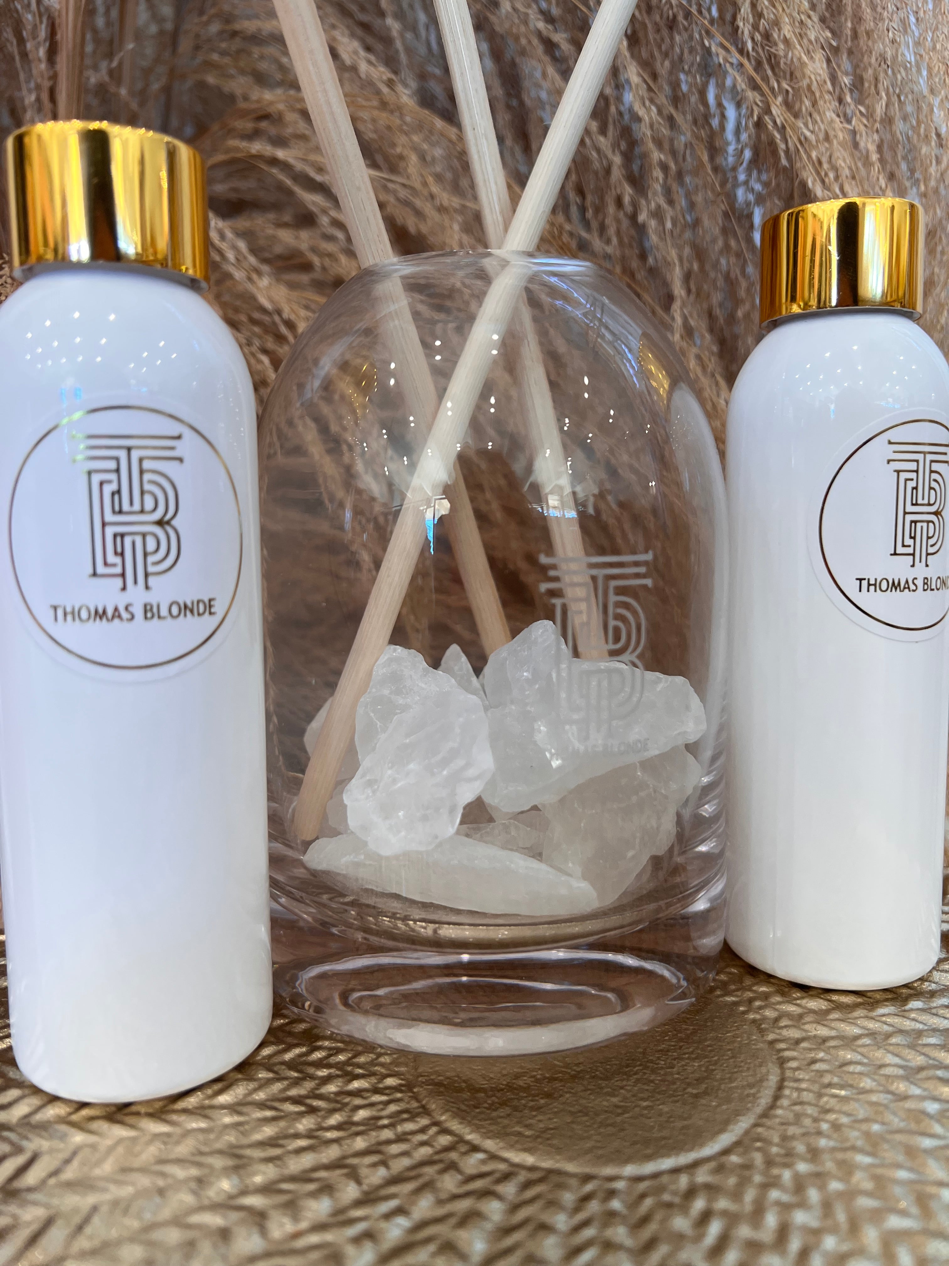 Good Vibes Crystal Reed Diffuser - Crystal Reed Kit - Blonde – Riche Hippie