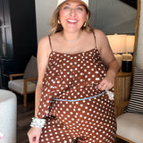 Latte Love Polka Dot Tank