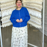 The Piper Cardigan - Royal Blue