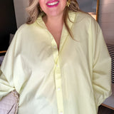 Lemon Zest Button Up Shirt