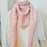 Multi Way Bandana Scarf - Pink