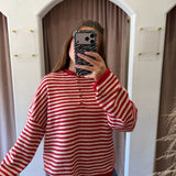 Half Piper Cardigan - Red