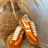 Gola Classics Women's Firefly Sneakers - Clementine/Moody Orange/Off White