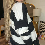 Varsity in Vouge Striped Sweater