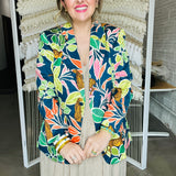 Tropical Boss Babe Blazer