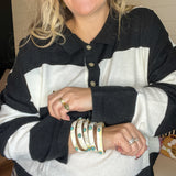Varsity in Vouge Striped Sweater