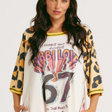 NEW The 67 Raglan Tee - Leopard
