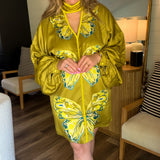 Sasha Mini Dress - Clouded Yellow