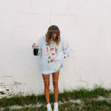 Halftime Queen Sweatshirt - Ash
