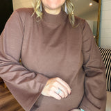 Mocha Bean Maxi Sweater Dress