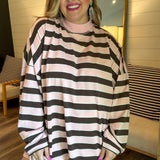 Neapolitan Striped Long Sleeve Tee