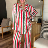 Classic PJ Set Jolly Stripes Silky