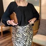 Stockyards Square Neck Blouse