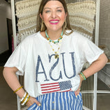 {MUMU} Airport Tee - USA