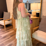 Secret Garden Ruffle Maxi Dress