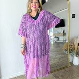 Lotus Lilac Lace Tunic Dress