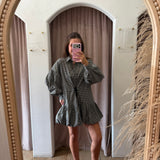 Gameday Girly Gingham Mini Dress