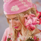 Emb Drori Tassel Scarf - Roza