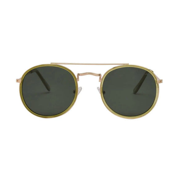All Aboard Polarized Sunglasses - Moss Green