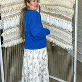 The Piper Cardigan - Royal Blue