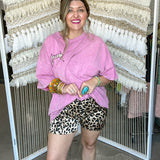 Wild Streak Leopard Shorts